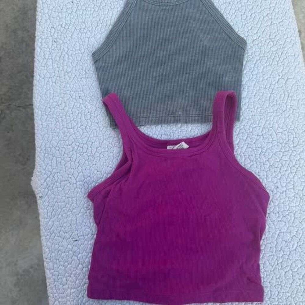American Eagle and PINK Victoria's Secret Crop Tank Tops